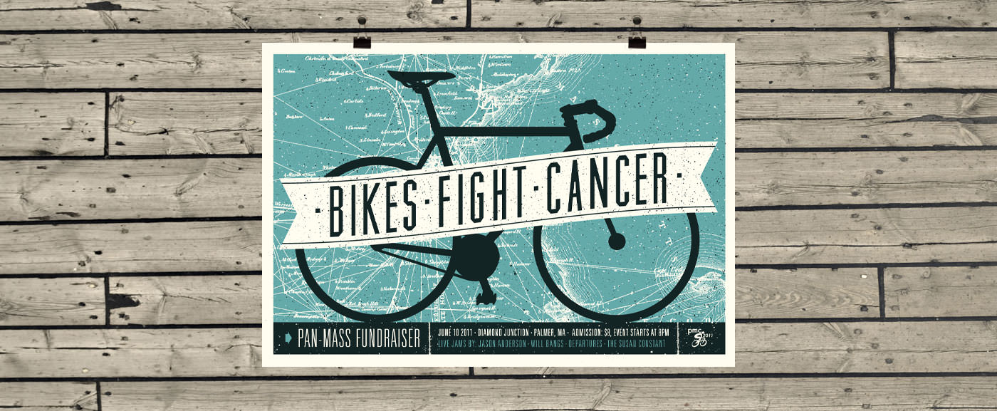Bikes Fight Cancer Poster